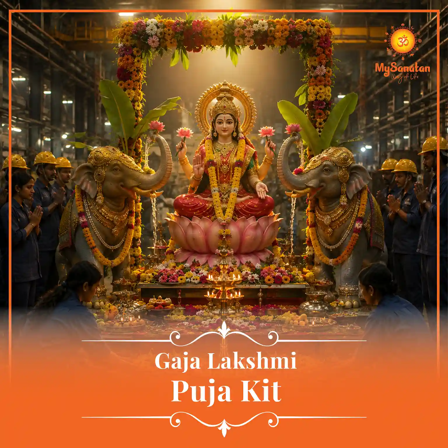 Gaja Lakshmi Puja Kit